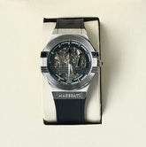 MASRTI AUTOMATIC SILICON STRAP WATCH